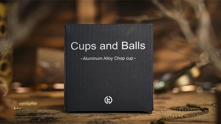 Aluminum Alloy Cups and Balls Matching Chop Cup by TCC Magic - magic trick
