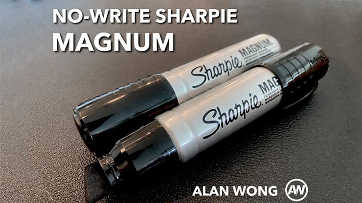 No Write Sharpie Magnum by Alan Wong - magic trick