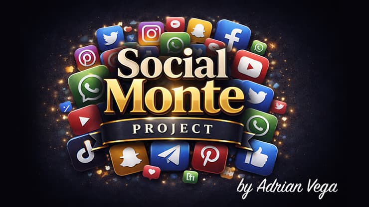Social Monte Project by Adrian Vega and CrazyJokers - magic trick