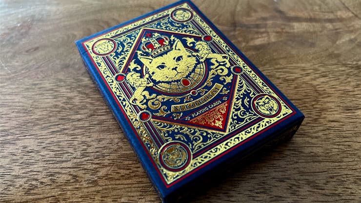 Neko Royal Blue Playing Cards - magic trick