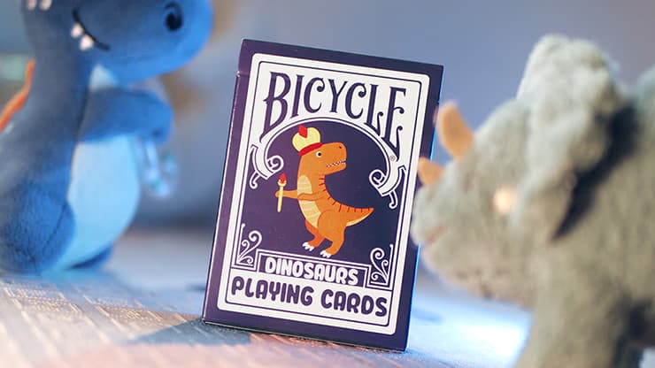 Bicycle Dinosaurs Playing Cards - magic trick