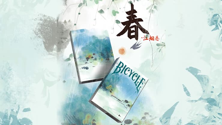 Bicycle Seasons (Spring Edition) Playing Cards - magic trick