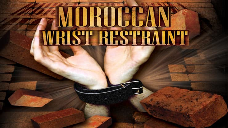 Moroccan Wrist Restraint by Magic World - magic trick