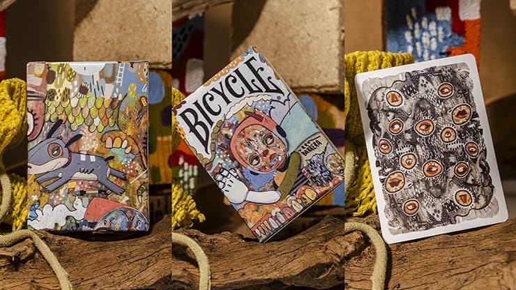 Bicycle Reen Barrera Muscle Land Playing Cards - magic trick