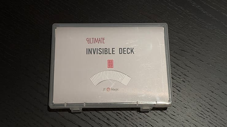 Ultimate Invisible Deck by Sway Liu and JT Magic (Red) - magic trick