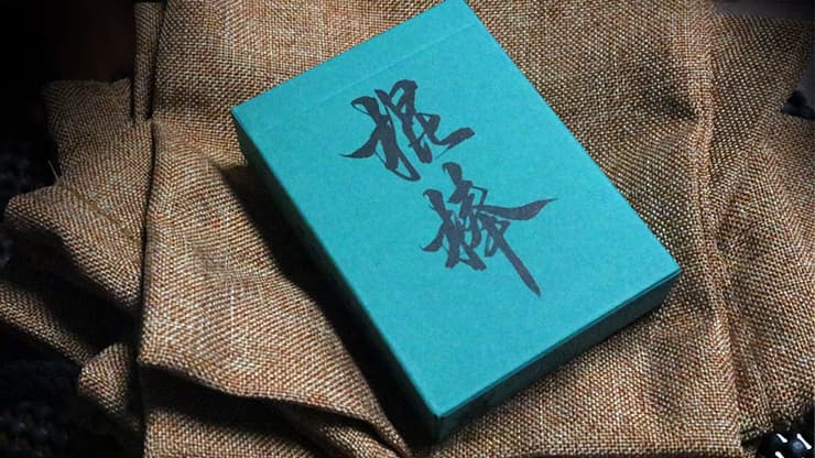 RONIN (Club Clan Edition Green) Playing Cards by Kings Wild Project - magic trick