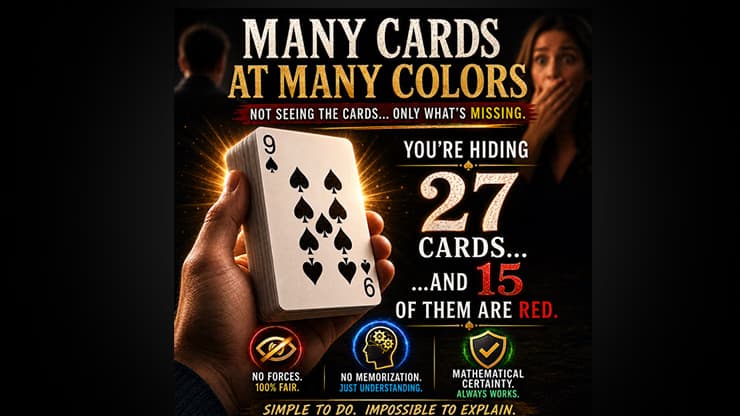 Many Cards at Many Numbers by David Greene eBook DOWNLOAD - magic trick