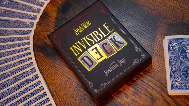 Hand Picked Astonishments INVISIBLE DECK with Joshua Jay by Murphy's Magic - magic trick