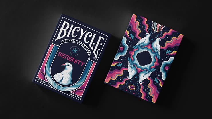 Bicycle Serenity Playing Cards by EmilySleights - magic trick