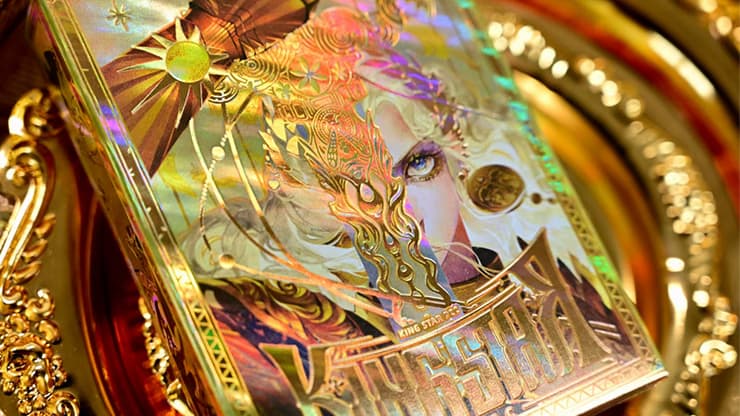King Arthur V2 (Golden Dawn) Playing Cards by KING STAR - magic trick