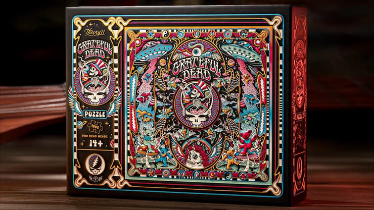 Grateful Dead Jigsaw Puzzle by theory11 - magic trick