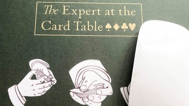 Expert At The Card Table Erdnase Mouse Mat - magic trick