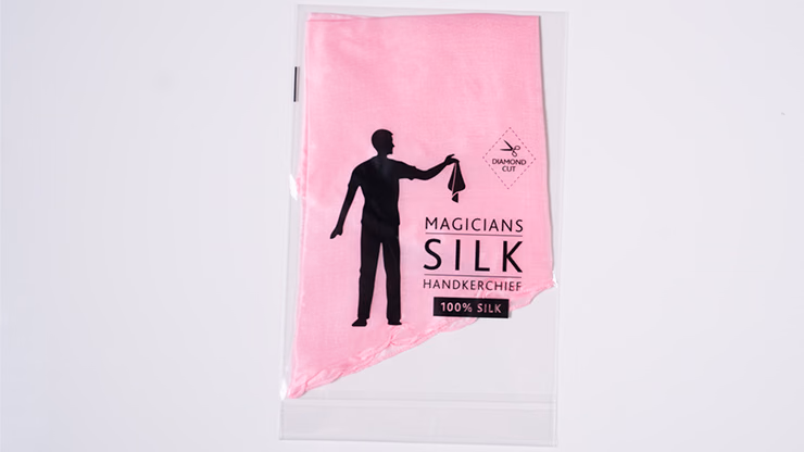 PRO SILK DIAMOND CUT PINK 36" by Murphy's Magic - magic trick
