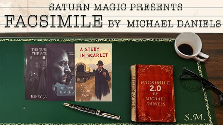 Facsimile 2.0 The Unabridged Book Test (A Study in Scarlet) by Michael Daniels - magic trick