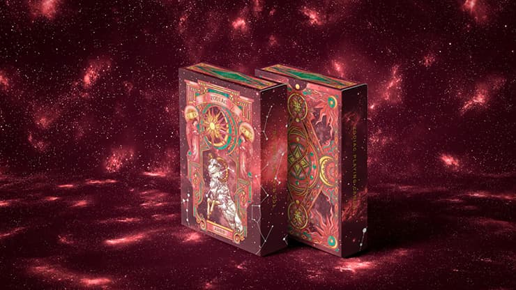 Zodiac (Aries) Luminous Edition Playing Cards by TCC - magic trick