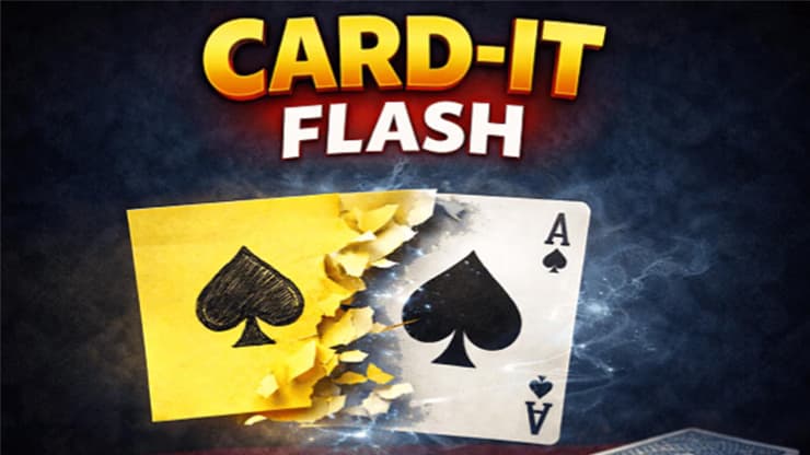 Card-It Flash (Red) by Anthony Vasquez - magic trick