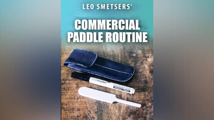 Leo Smetsers' Commercial Paddle Routine - magic trick