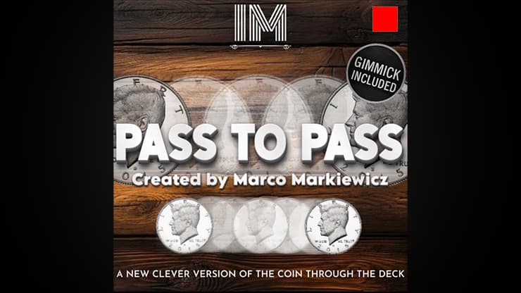 Pass To Pass (Red) by Marco Markiewicz - magic trick