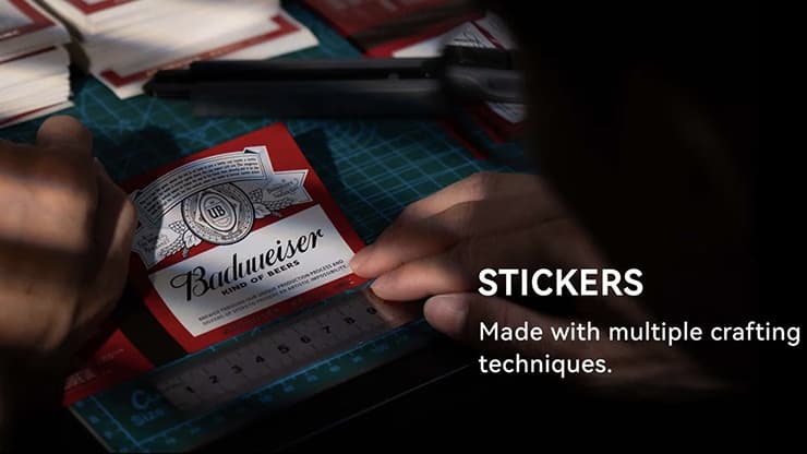 Tornado Bottle Sticker Refill (20 Stickers) by Red Tsai and Aaron Hsing - magic trick