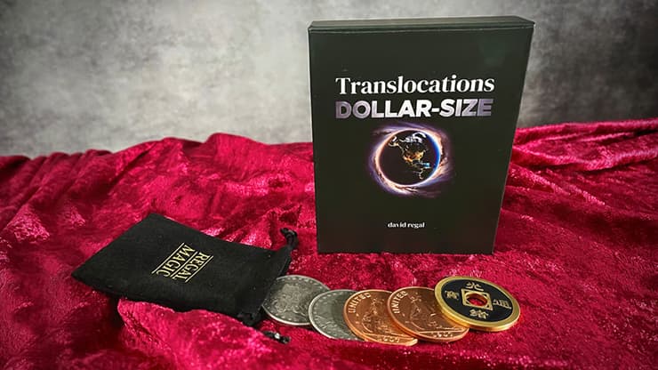 Translocations DOLLAR-SIZED by David Regal - magic trick