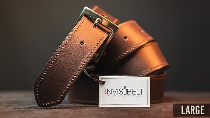 Invisibelt by Marcus Alexander (Brown Lg) - magic trick
