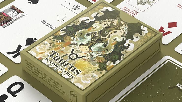 Taurus Playing Cards by WohStudio - magic trick