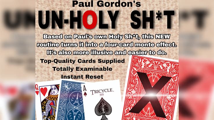 Unholy Sh*t by Paul Gordon - magic trick