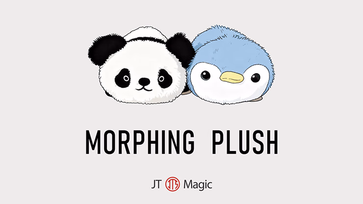 Morphing Plush (Panda to Penguin Blue) by Jackie Zhao and JT Magic - magic trick
