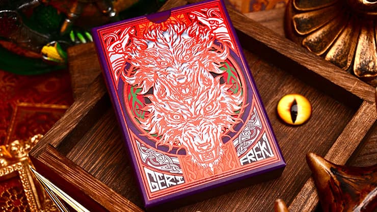 The Norse Myths Series (Fenrir) Playing Cards - magic trick