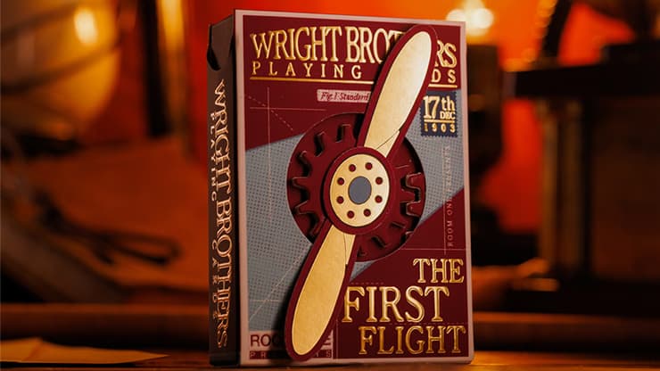 Standard Edition Wright Brothers (Fig. 1) Playing Cards - magic trick