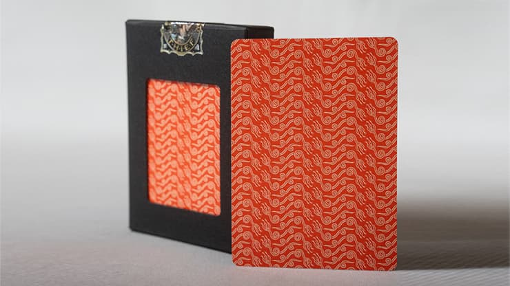 No Borders Edition 2 Crown Back (Red) Playing Cards by Joker and the Thief - magic trick