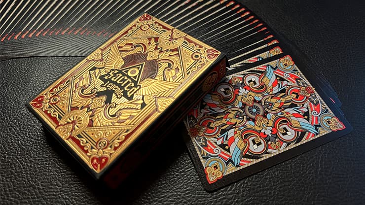 Sacred Legends Black Edition Playing Cards by HypieLab - magic trick