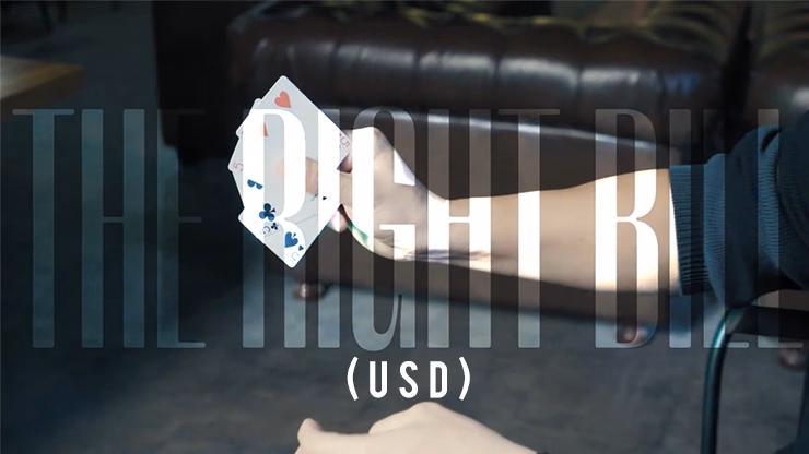 The Right Bill (USD) by Wang Zhe & Bacon Magic - magic trick
