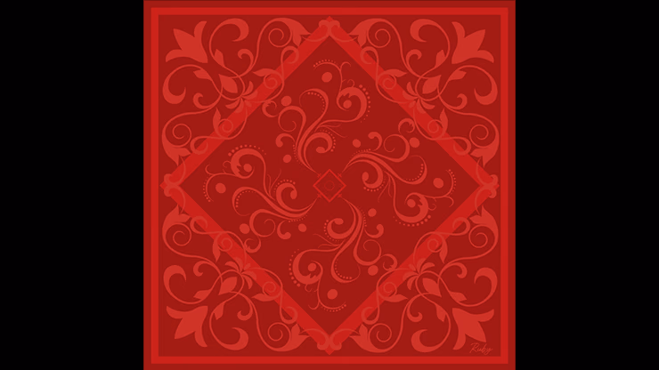 Devil's Bandana V.3 - Precious Stones Collection by Lee Alex (Ruby Red) - magic trick