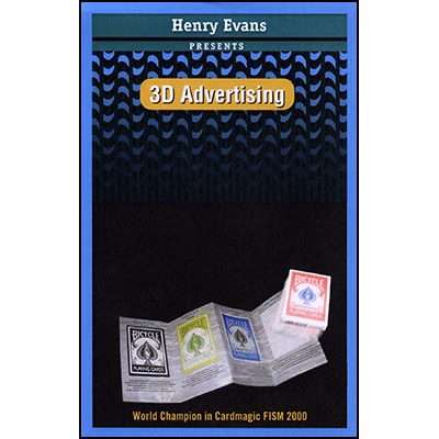 3D Advertising by Henry Evans magic trick