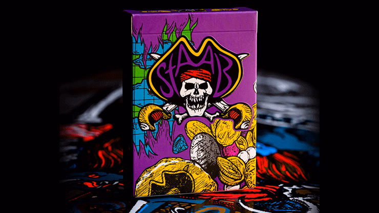 KEVIN STAAB 40TH ANNIVERSARY PIRATE PLAYING CARDS magic trick