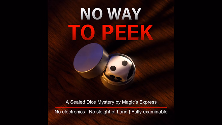 No Way to Peek by Magic's Express magic trick