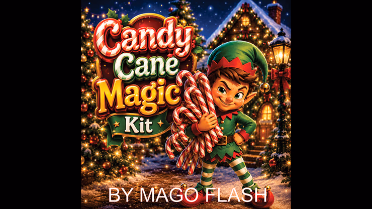 Candy Cane Magic Kit by Mago Flash - magic trick