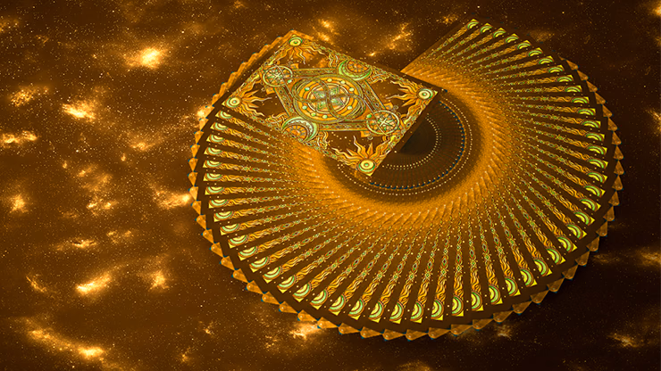 Zodiac (Virgo) Luminous Edition Playing Cards by TCC - magic trick