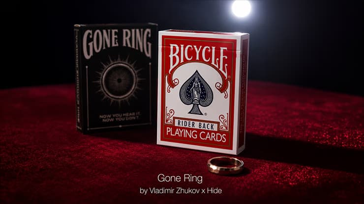 Gone Ring (Red) by Vladimir Zhukov x Hide magic trick