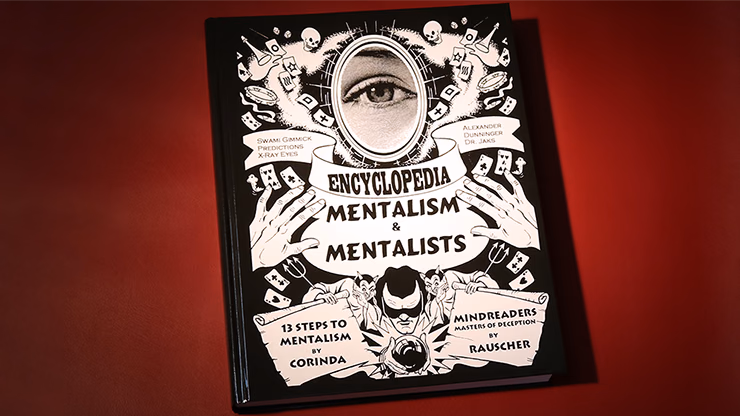 13 Steps to Mentalism PLUS Encyclopedia of Mentalism and Mentalists - Book magic trick