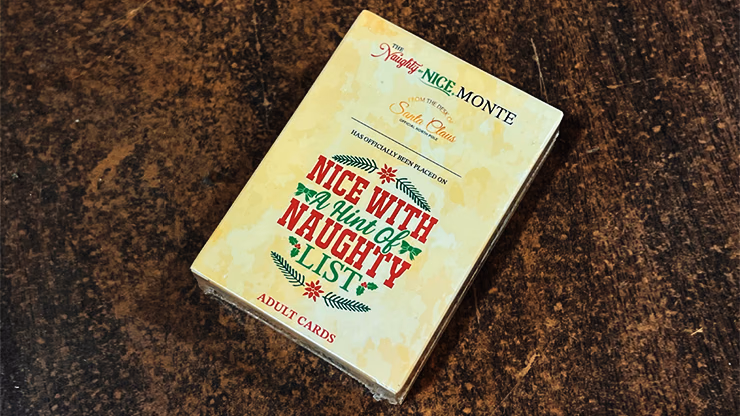 Refill Adult Cards for Naughty or Nice Monte magic trick