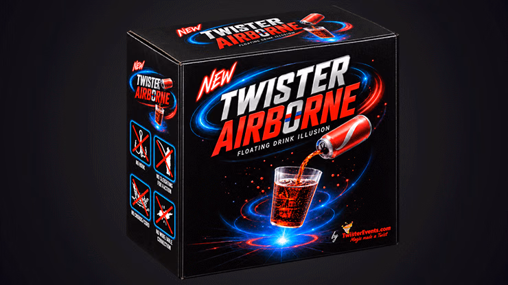 New Twister Airborne (Fanta) by Twister Magic magic trick