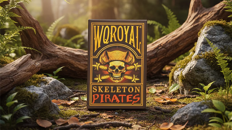 Skeleton Pirates Playing Cards - magic trick