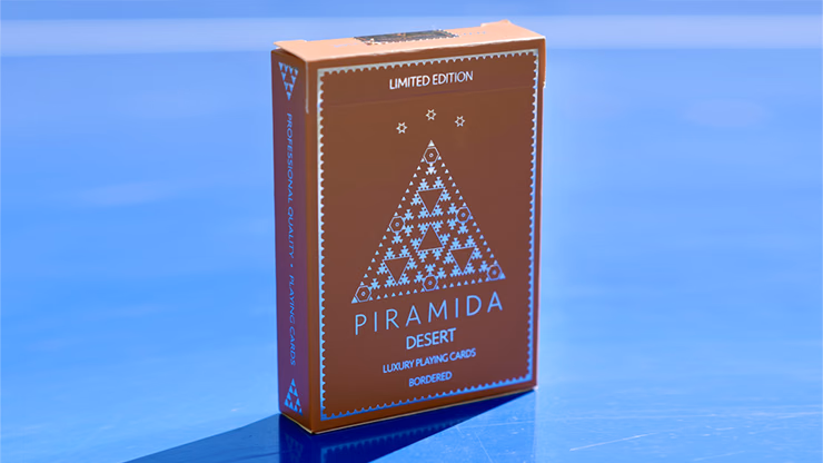 Piramida Desert (Numbered Seal) Limited Edition Playing Cards - magic trick