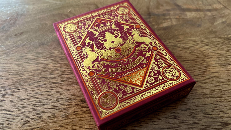 Neko Royal Red Playing Cards - magic trick