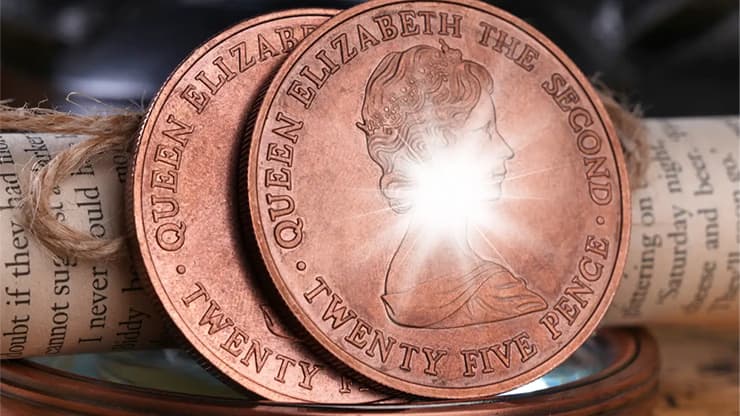 N14 By N2G Magic (Copper coin) - magic trick