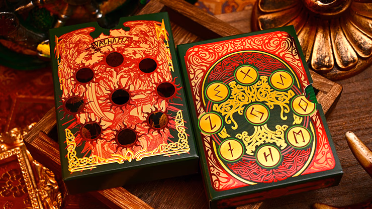 The Norse Myths Series (Yggdrasil) Playing Cards - magic trick