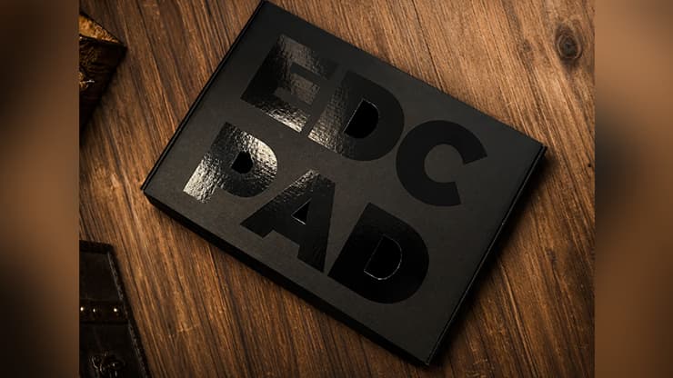 EDC Pad (5-pack box) (Black) by Bacon Magic - magic trick