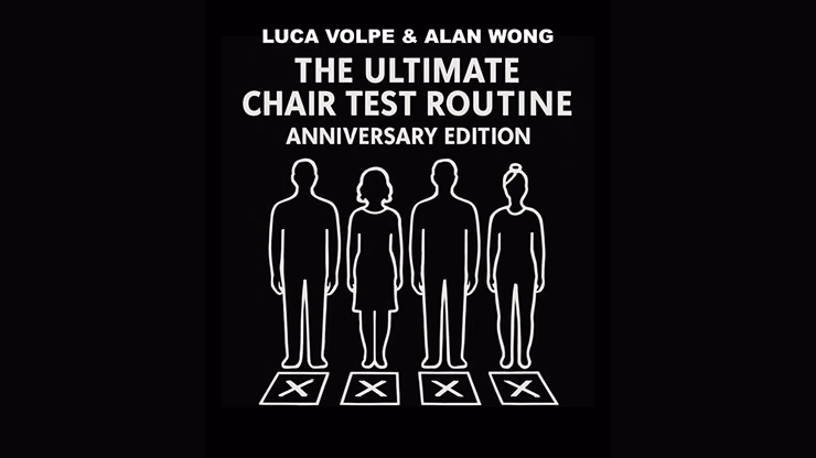 Anniversary Edition Ultimate Chair Test (Stage) by Luca Volpe and Alan Wong - magic trick
